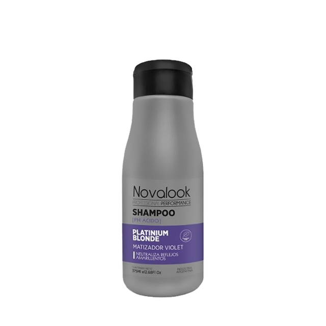 Shampoo Matizador Violeta Novalook x 375 ml.