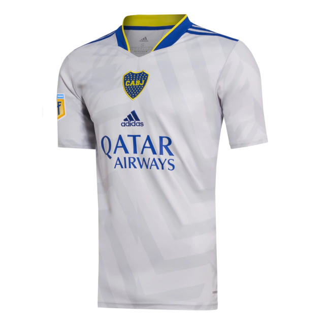 Camiseta Boca Juniors Suplente Adidas 2021/2022 + Parche Liga Profesional  Argentina - Adulto