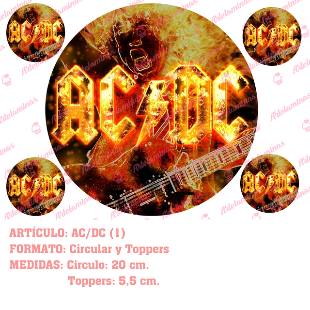 AC DC - Comprar en Artelaminas