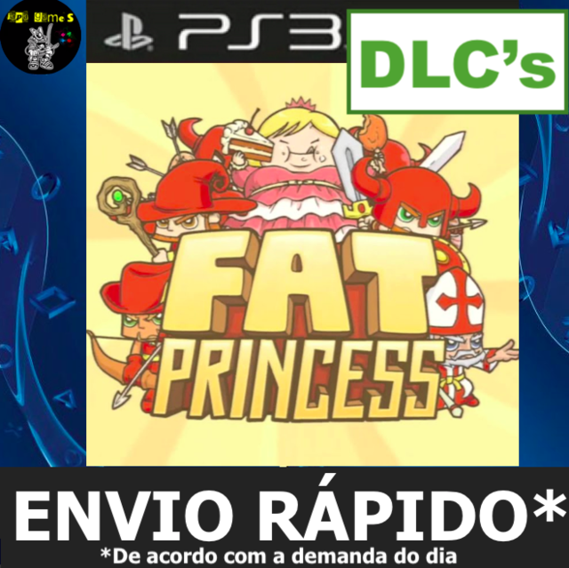 Fat Princess DLC LIBRA Ps3 PSN Digital Playstation 3