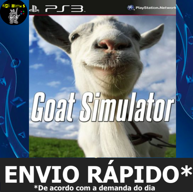 Goat Simulator Jogos Ps3 PSN Digital Playstation 3