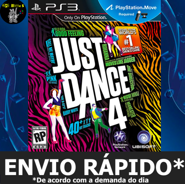 Surrey Inspiration Cyberplads Just Dance 4 Jogos Ps3 PSN Digital Playstation 3