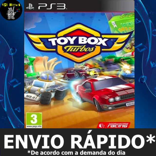 Toybox Turbos Jogos Ps3 PSN Digital Playstation 3