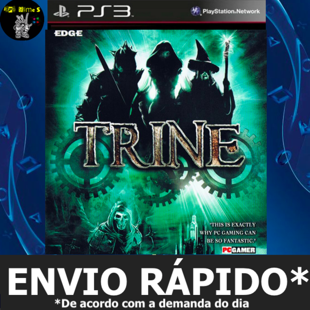 TRINE Jogos Ps3 PSN Digital Playstation 3