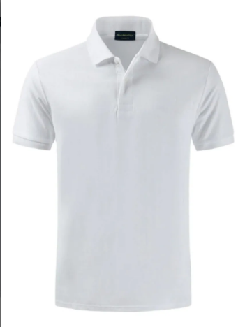 camisa polo - M - branca - poliéster - marca RIGS
