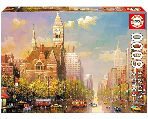 Rompecabezas puzzle "New York" 6000 piezas - Juego de mesa - Educa