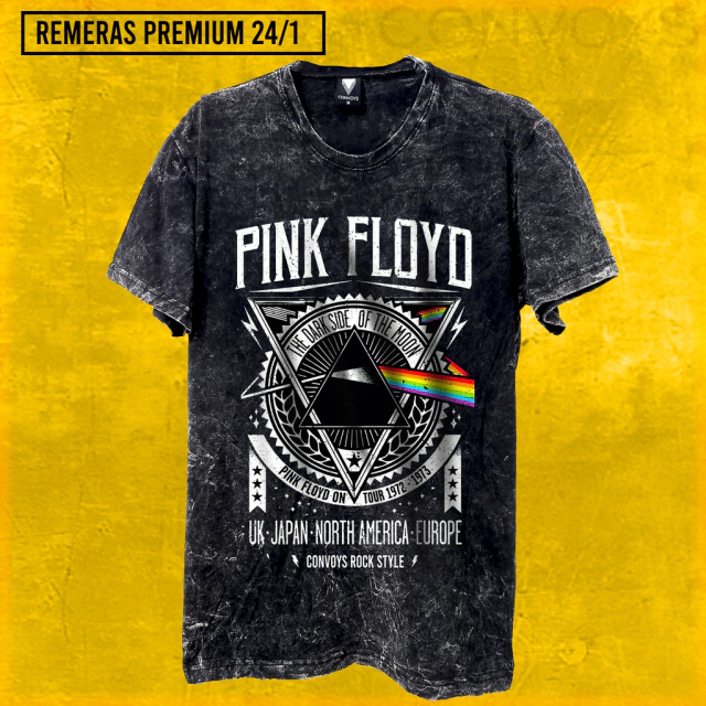Remera Pink Floyd Dark Side DTG - CONVOYS Rock Style
