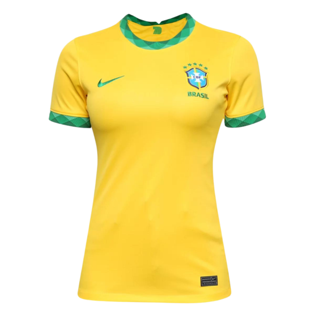 Camisa Feminina Nike Seleção Brasil I - 2021/22