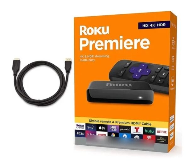 Roku Premiere 4k HDR Streaming Con Control - TecnoMovil