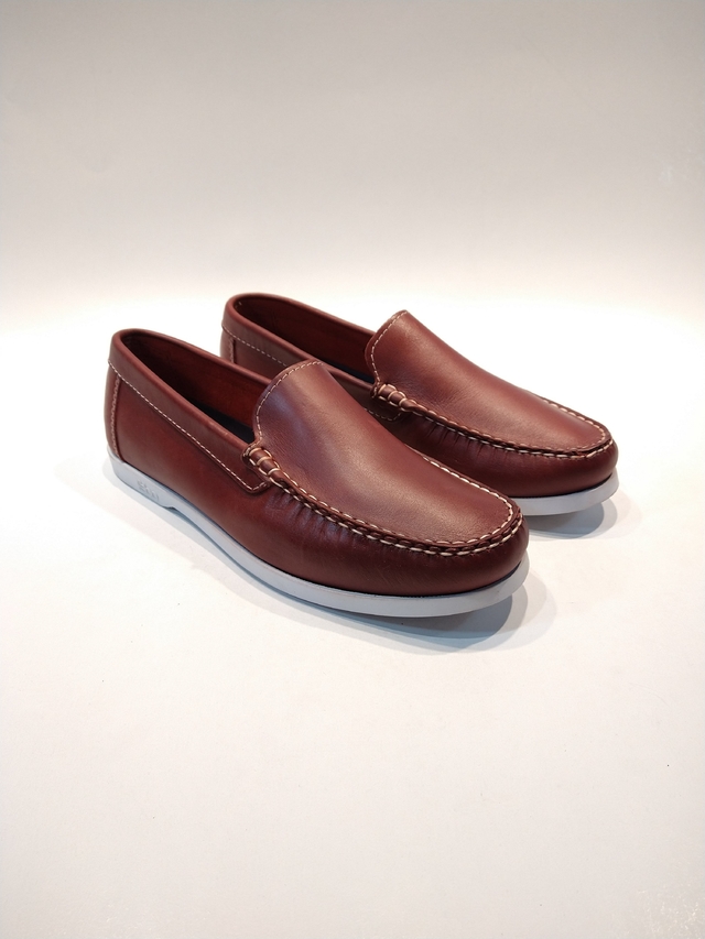 Zapatos de Cuero Nauticos - Hombre - TODO CUERO LOMAS