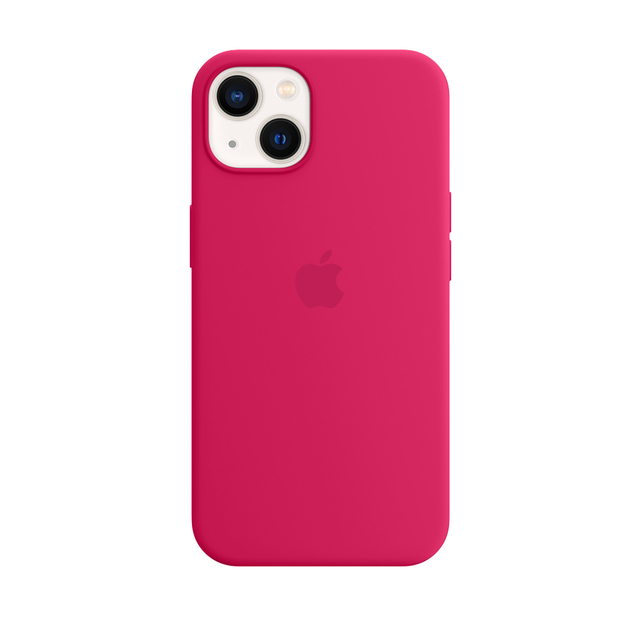 Para iPhone 13 Pro 2 em 1 360 Titular Invisível Corda Capa para Celular  (Vermelho Rosa)