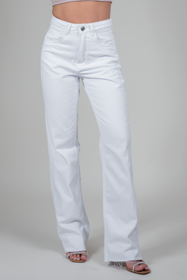 Calça Jeans Branca | Isabela Matte