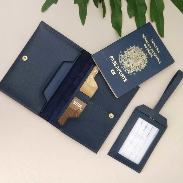 Porta Passaporte Duplo - Comprar em STYLOLI ATELIÊ