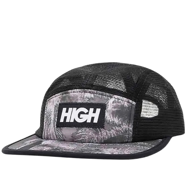 Boné Five Panel High Marrom