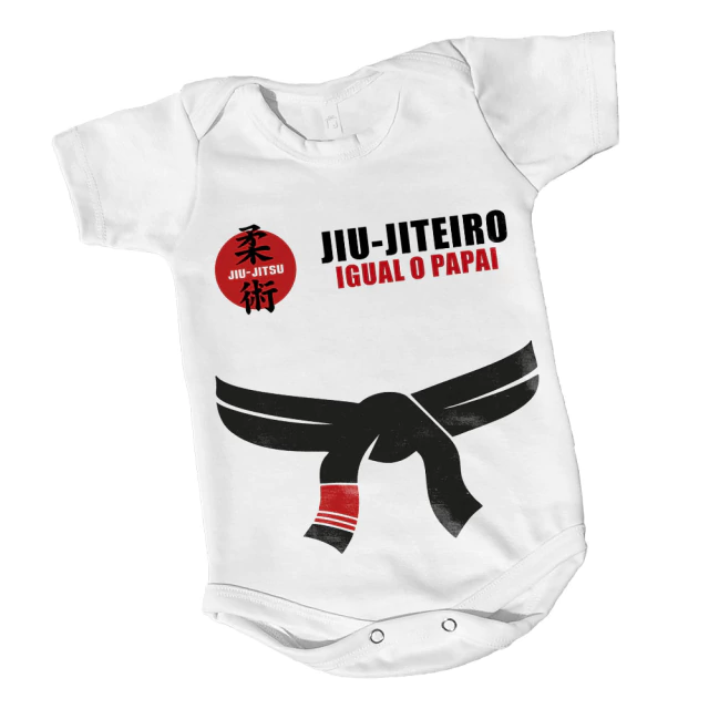 Body Jiu-Jitsu: Vista seu bebê com estilo e paixão por artes marciai