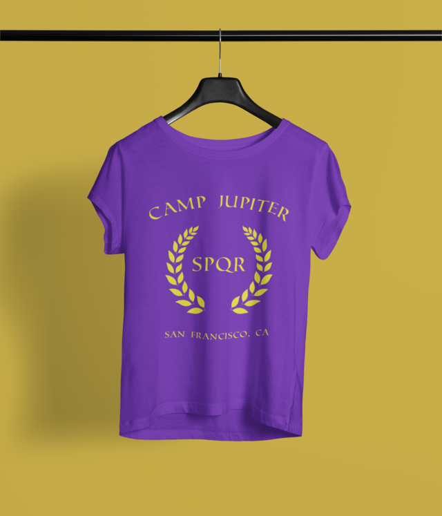 Camiseta Camp Jupiter - Comprar em BlackCat Nerd