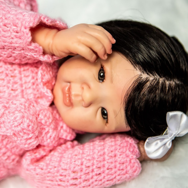 Bebe Reborn de Silicone – Laura – 47cm