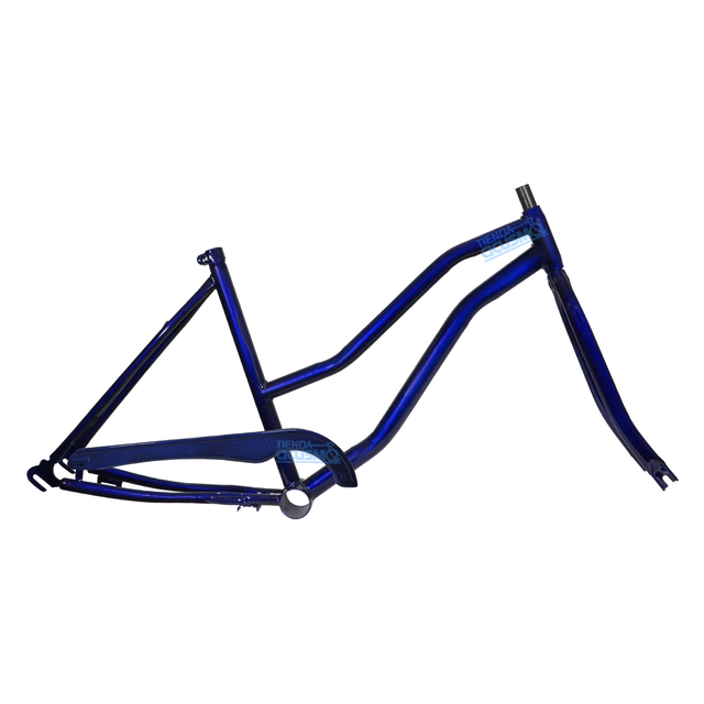 Cuadro Bicicleta Playera (Mujer - Azul Oscuro Metalizado)
