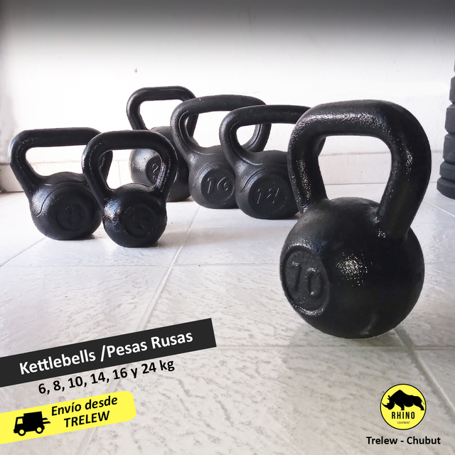 Kettlebells / Pesas Rusas x kg - Rhino Equipment