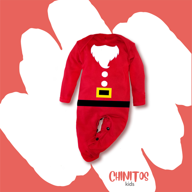 Mameluco Navideño - Santa Claus - Chinitos Kids