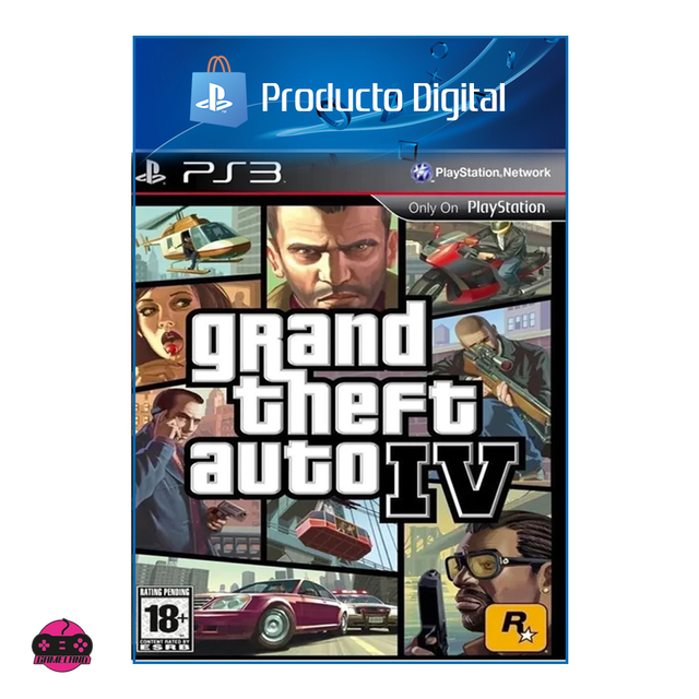 GTA IV - PS3 - DIGITAL - Comprar en GAMELAND