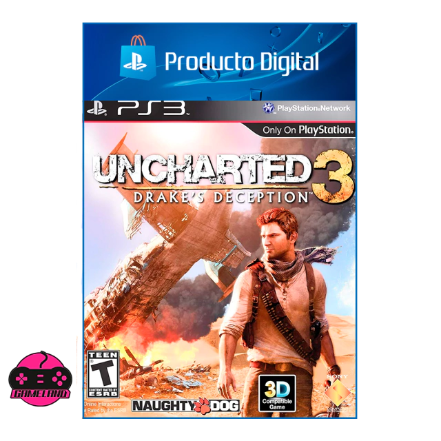 UNCHARTED 3 - PS3 - DIGITAL - Comprar en GAMELAND