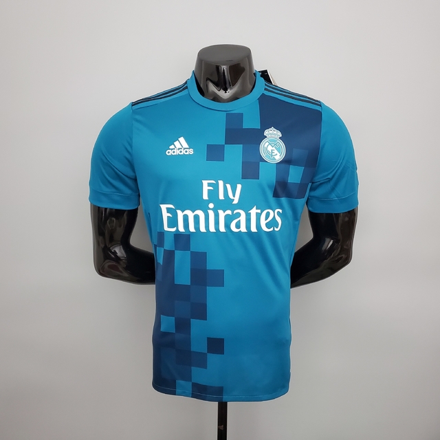 Camisa Retro Real Madrid III - Versão Jogador - 17/18