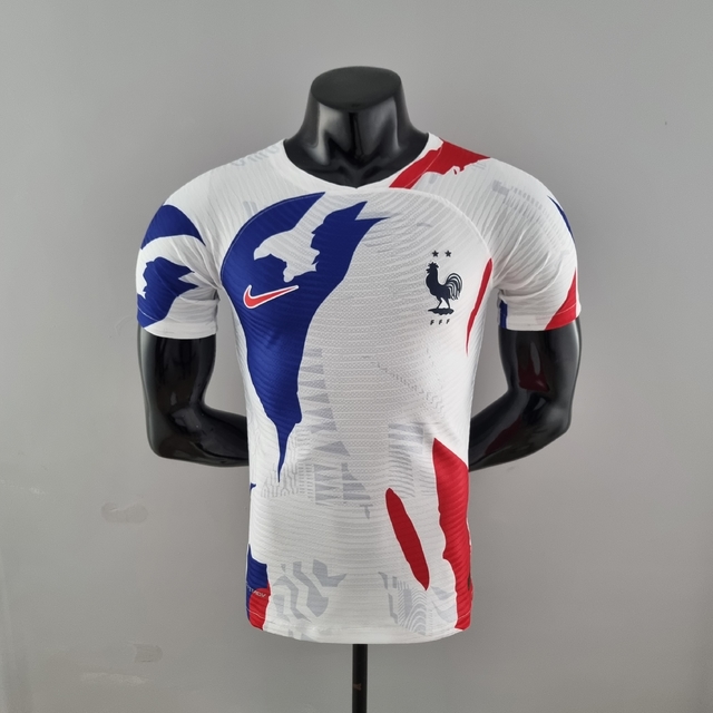Camisa Pré-Jogo Seleção França - 2022 - Versão Jogador