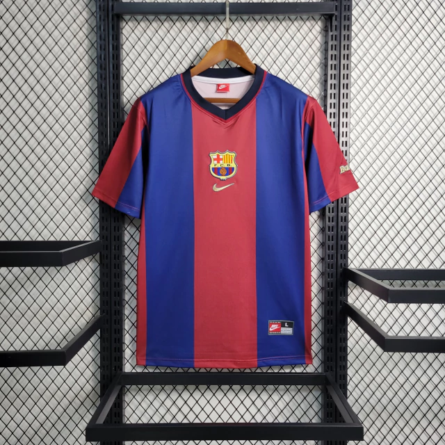 Camisa Retro Barcelona - 98/99 - ClubsStar Imports