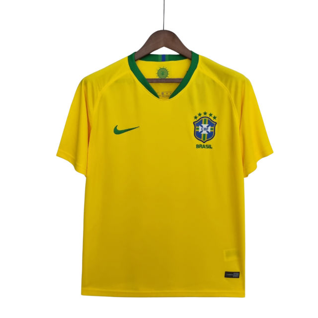 Camisa Retrô Seleção Brasileira 2018/19 - Home