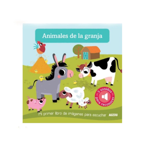 Libro con sonido: Animales de la granja - Ludme