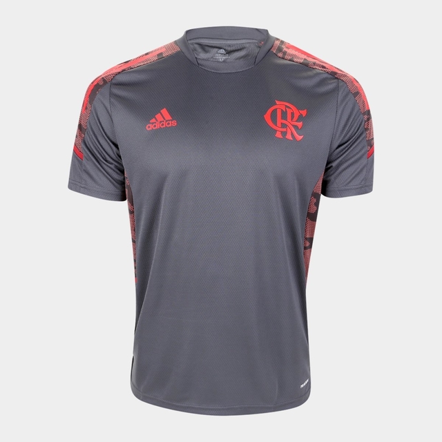 Camisa Flamengo Treino 21/22 - Masculina Modelo Torcedor