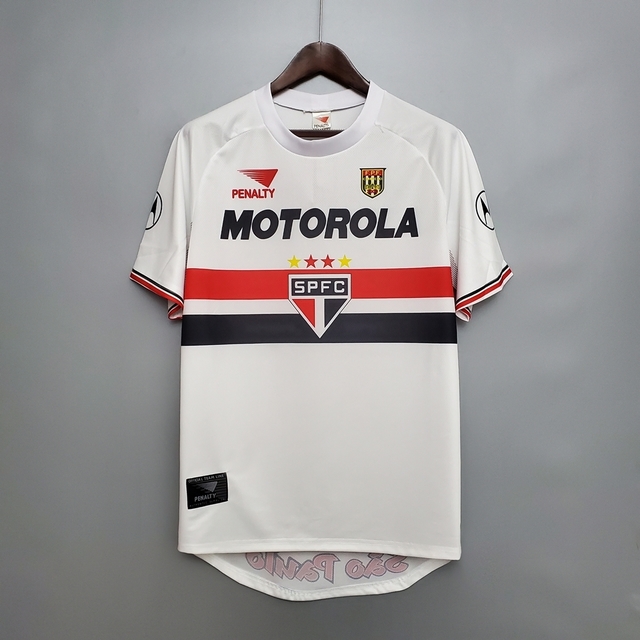 Camisa São Paulo Retrô 99/00 - Penalty - Branca | FutLoja IDC