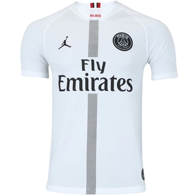 Camisa Paris Saint Germain 18/19 Branca - Nike Jordan - Masculino Torcedor