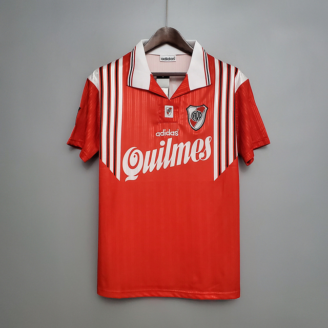 Camisa River Plate Retrô 1995/1996 Vermelha - Adidas