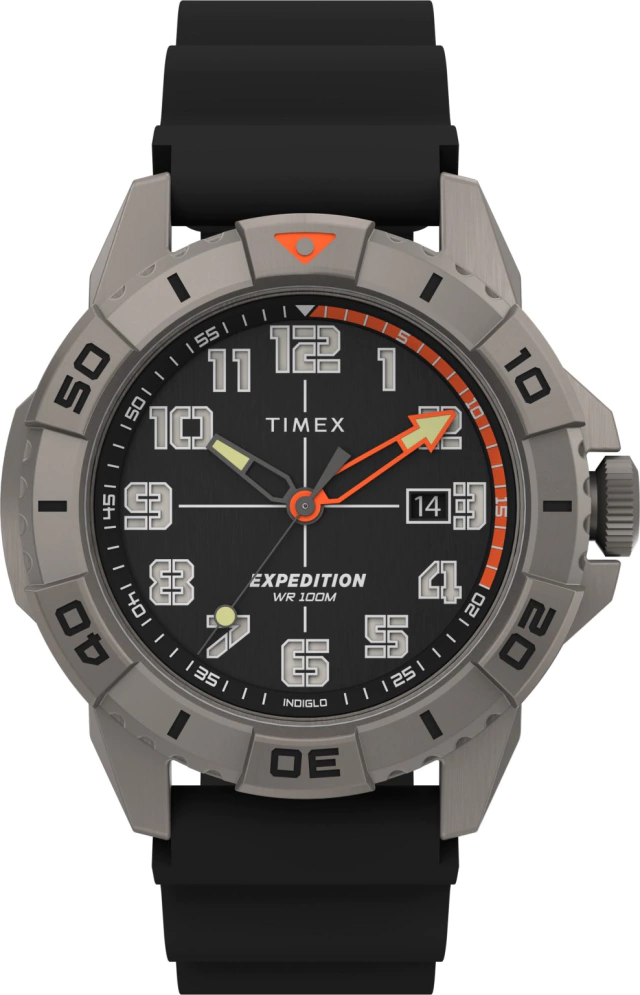 Reloj Timex Expedition North Ridge 41mm Silicone Strap Black TW2V40600