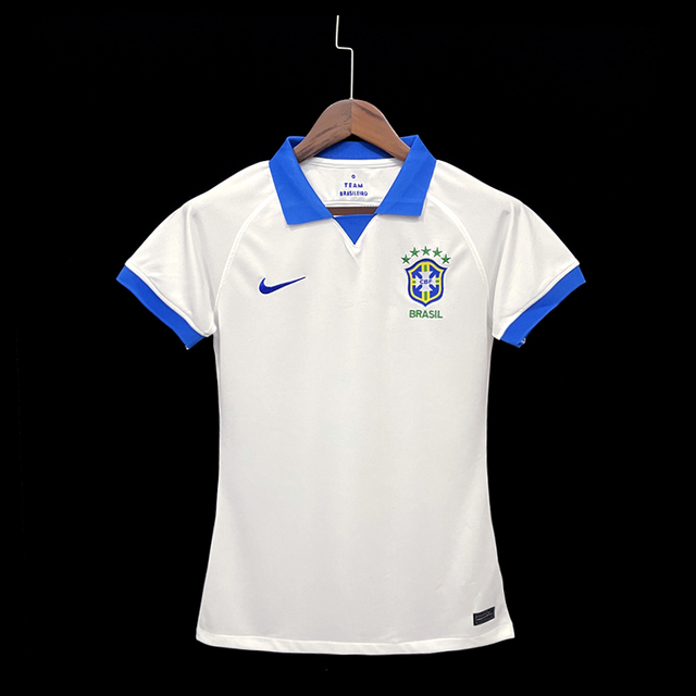 Camisa Feminina Polo Brasil 2019/20 Nike Branca