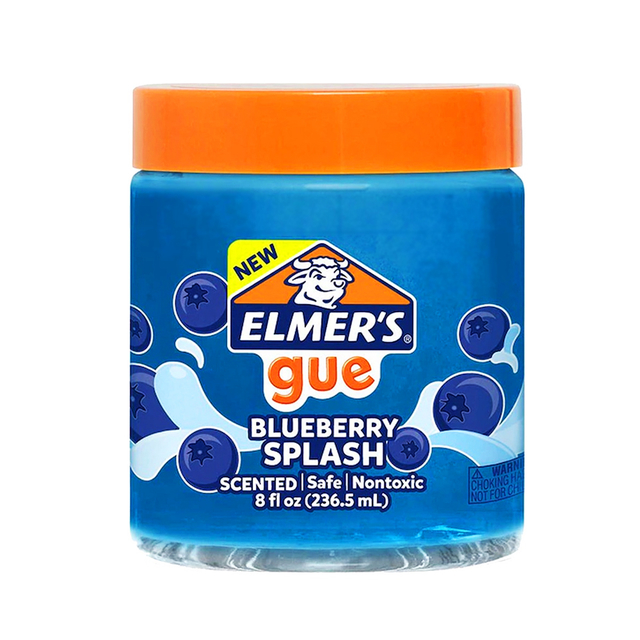 Slime Elmers Gue Blueberry Splash