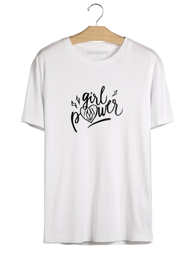 Camiseta Feminista - Girl Power - (Tradução e Significado: Poder Fem