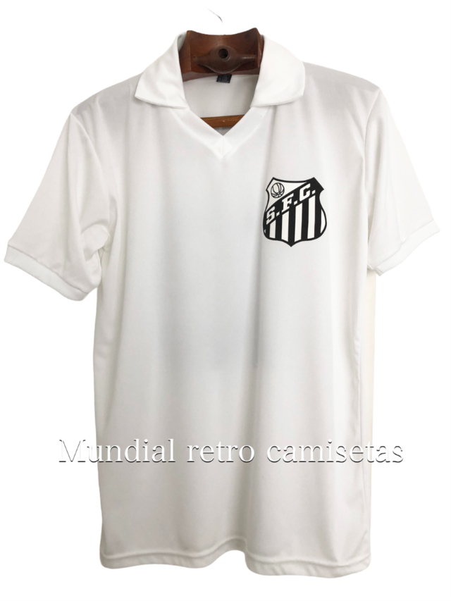 Camiseta Santos Pele - MUNDIAL RETRO CAMISETAS