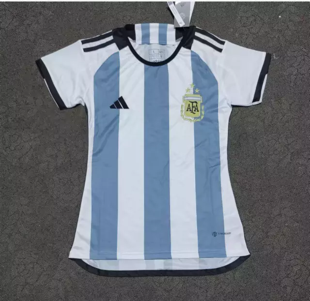 Camisa Seleção Argentina I 22/23 Feminina - Branca e Azul