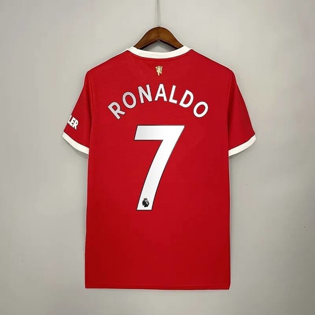 camisa Manchester United cristiano ronaldo 7 21/22 vermelha