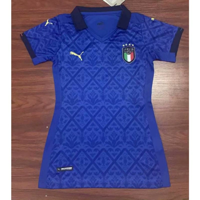 camisa italia 2021 feminina azul - FUTBOYMARCA