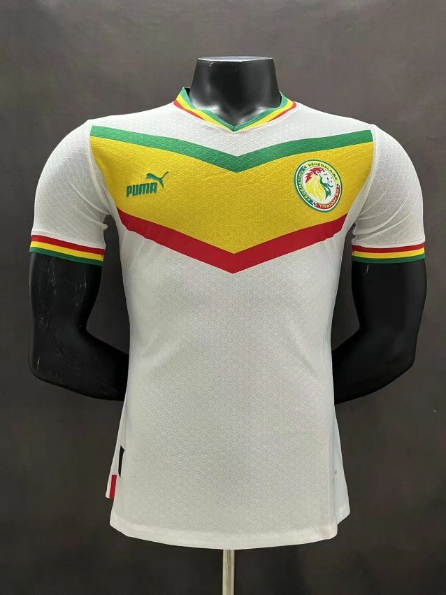 Camisa Seleção Senegal Home 22/23 Versão Jogador - Branca