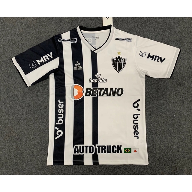 Camisa Especial Atlético Mineiro 22/23 Branca e Preta - Le Coq Sporti
