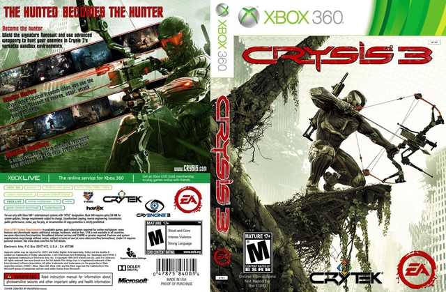 CRYSIS 3 - XBOX 360 - Comprar em Mastra Games