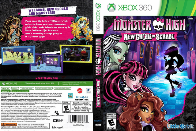 Monster High New Ghoul in School - Mastra Games