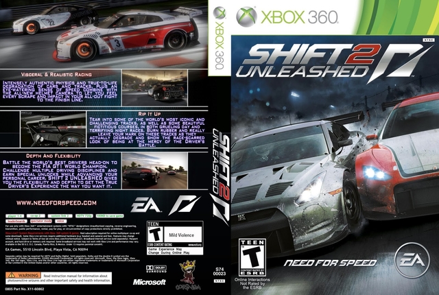 Need For Speed Shift 2 Unleashed - XBOX 360
