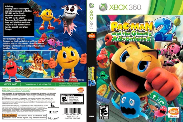 Pac Man And The Ghostly Adventures 2 (2014) - XBOX 360