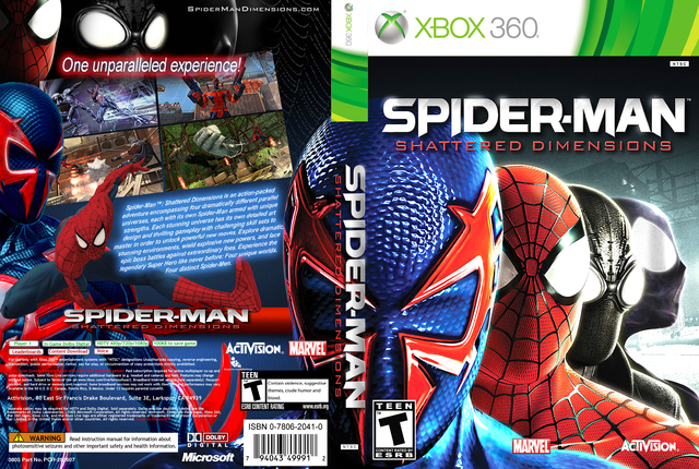 Spider - Man Shattered Dimensions - XBOX 360